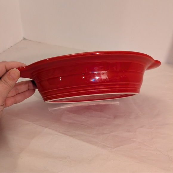 Fiesta 9 1/8 Inch Oval Individual Casserole 13 oz in Scarlet Red - Picture 5 of 8